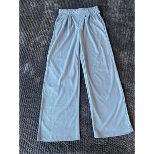 Lot Of 4! Sz Small Women's Polyester Wide Leg Blue(2) Lime(1) Teal(1) New